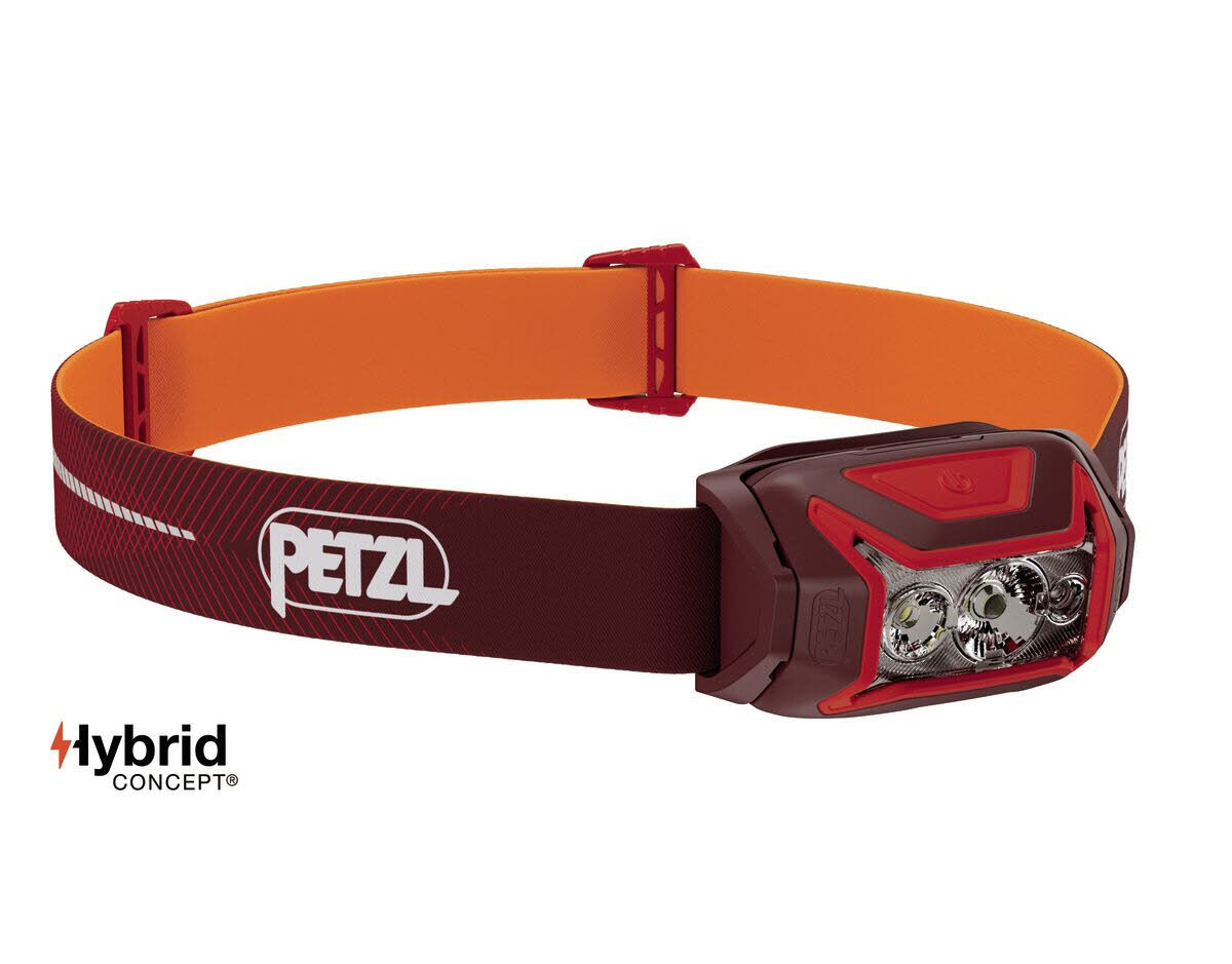PETZL ACTIK CORE Unisex Stirnlampe 625 Lumen rot