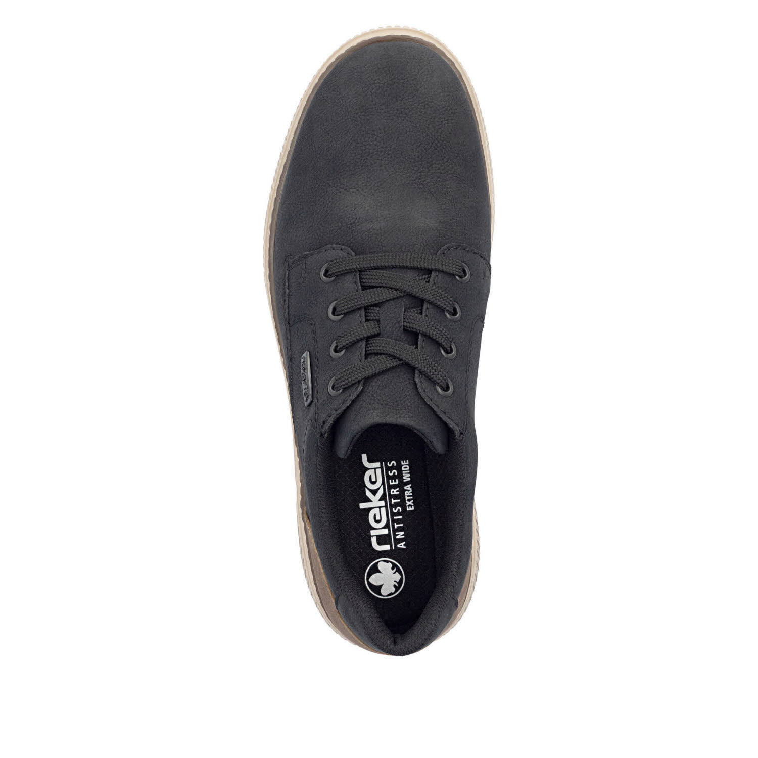 Rieker HWK Herren Halbschuhe Sneaker Modeschuhe schwarz/zimt