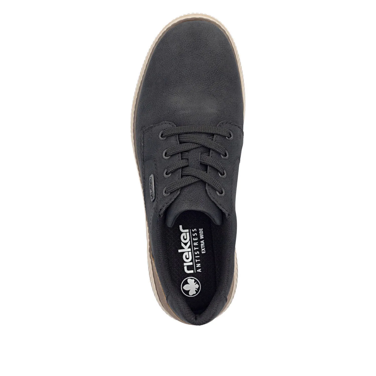 Rieker HWK Herren Halbschuhe Sneaker Modeschuhe schwarz/zimt