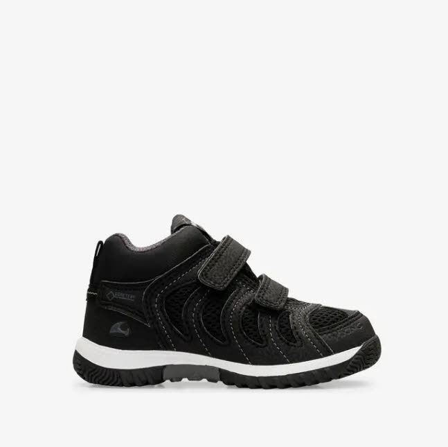 Viking Cascade Mid III GTX Sneaker Klettverschluss Kinder schwarz