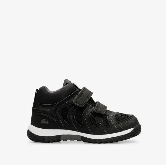 Viking Cascade Mid III GTX Sneaker Klettverschluss Kinder schwarz