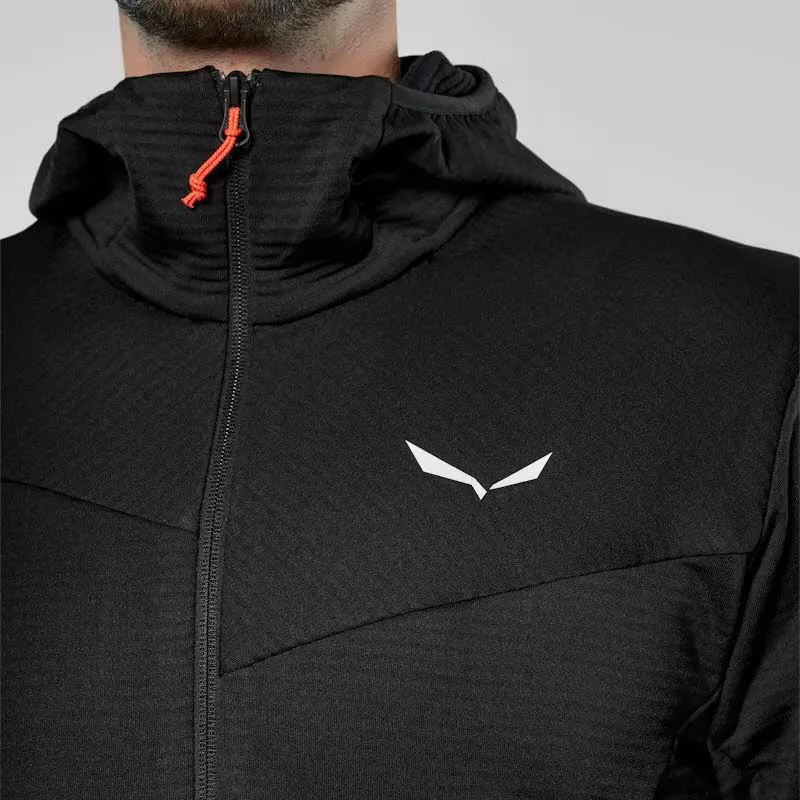 Salewa Puez Altavia Polarlite Kapuzenjacke Herren schwarz