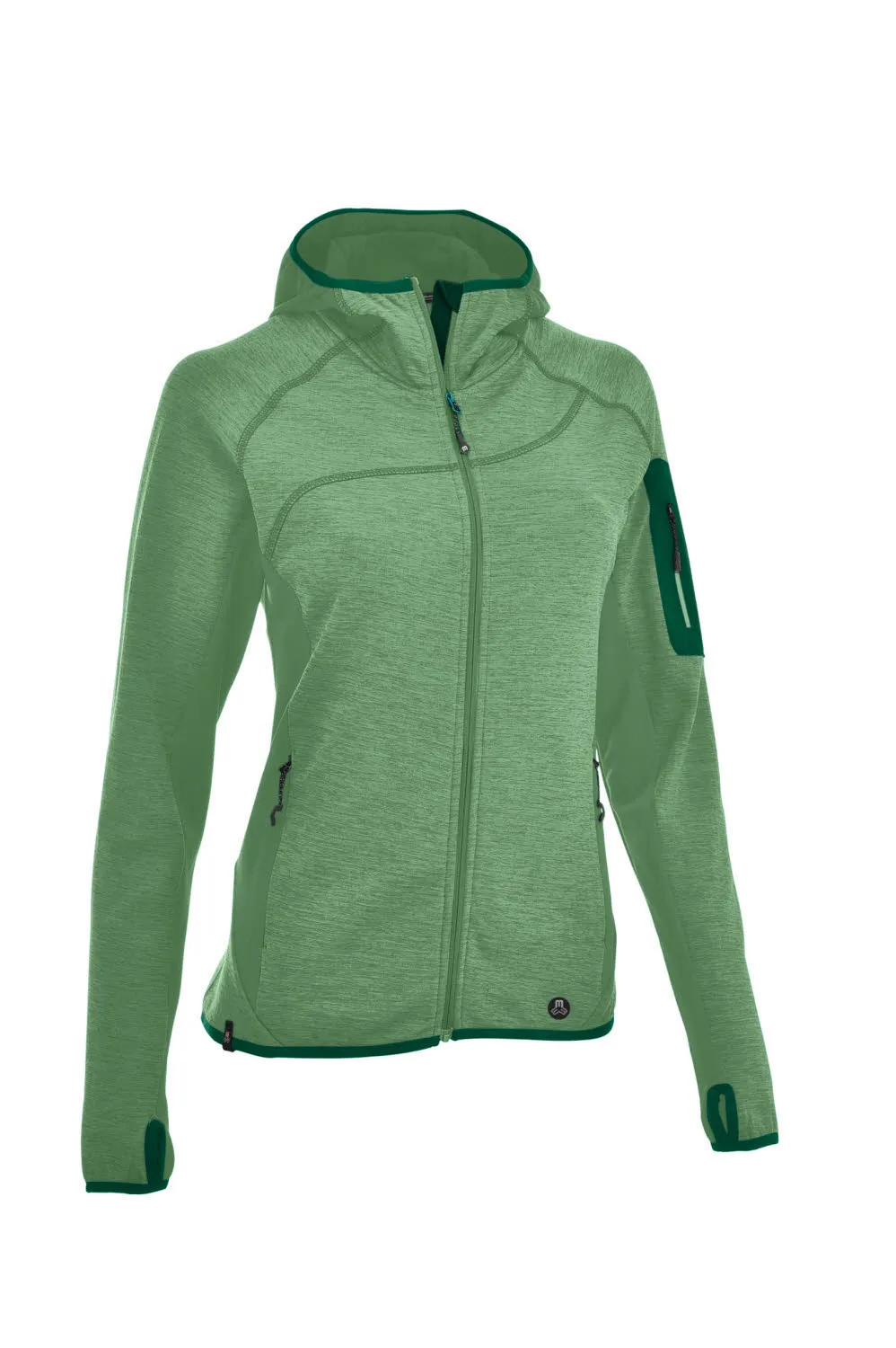 Maul Fleecejacke Damen grün