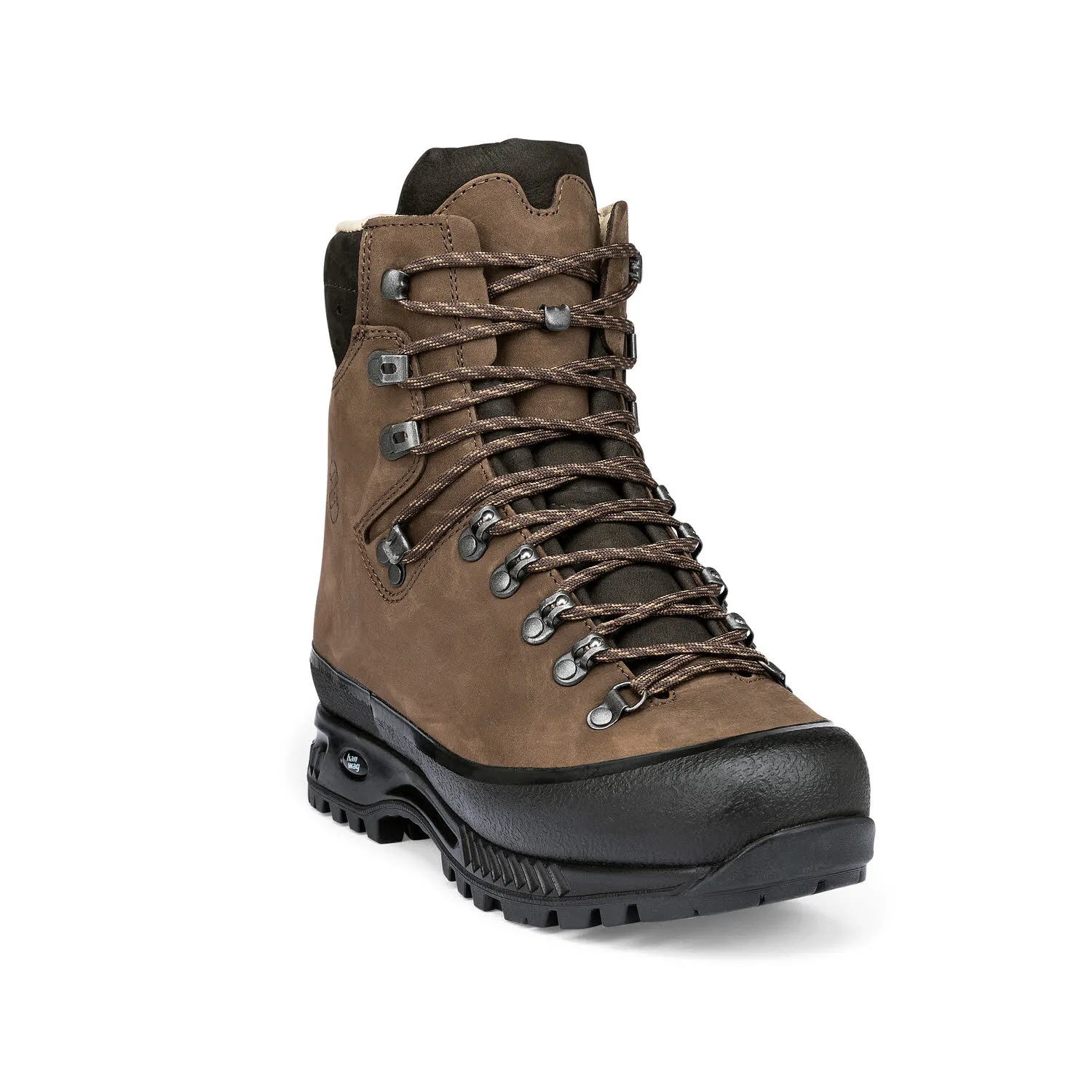 Hanwag Yukon Wide Herren Wanderschuh Trekkingschuh braun