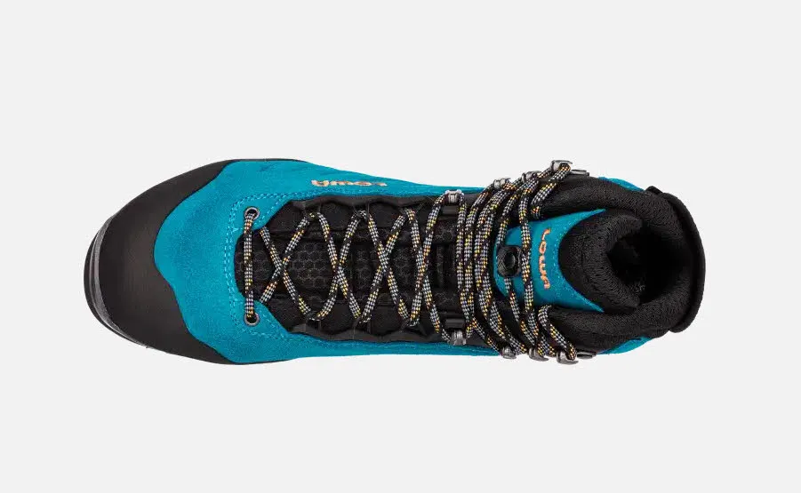 Lowa CADIN II GTX MID WS Trekkingschuhe Wanderschuhe Damen blau türkis