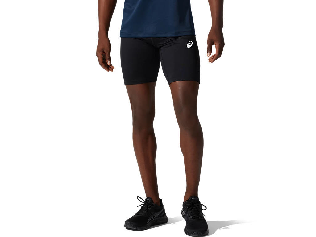 ASICS HE CORE SPRINTER Herren Lauftights kurz Sport Freizeit schwarz NEU