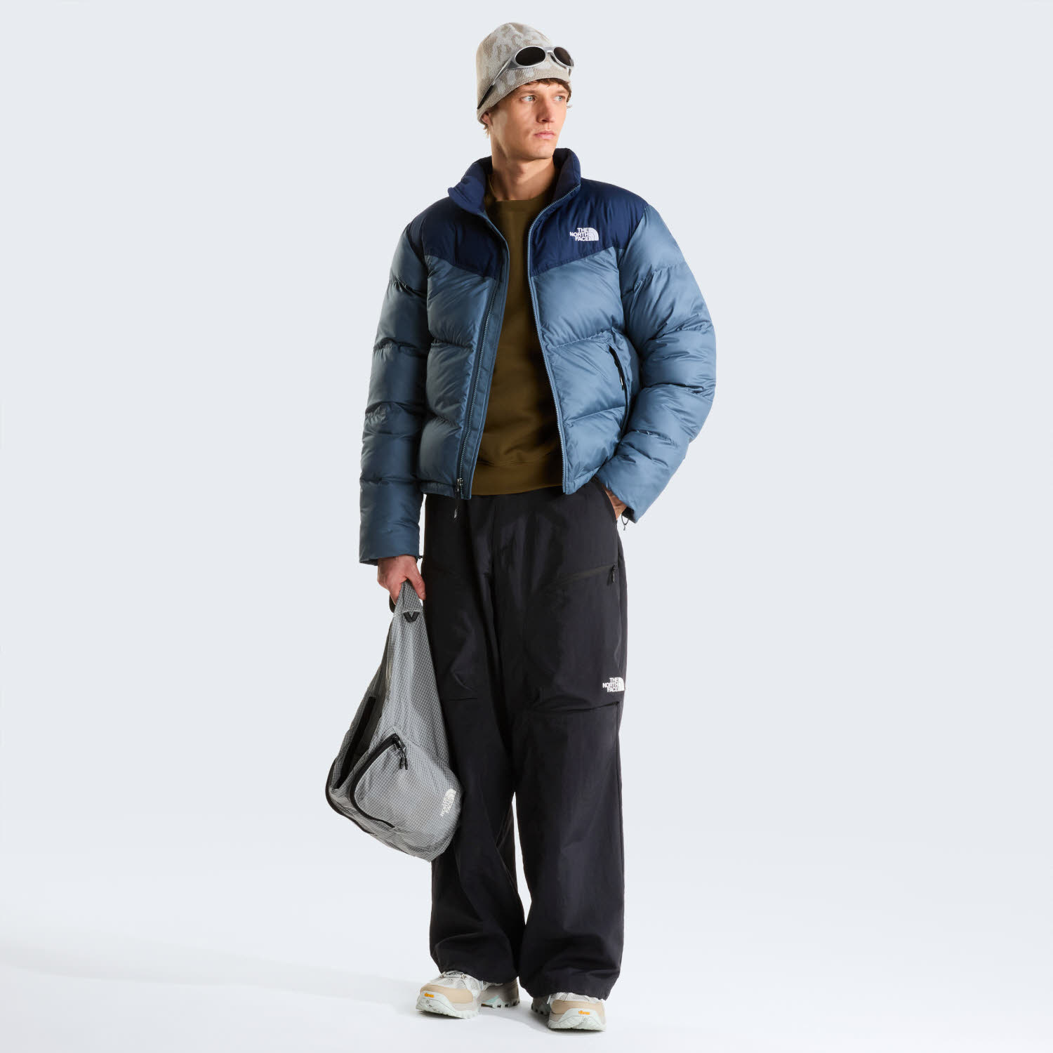 The North Face Saikuru Herren Daunenjacke Isolationsjacke blau