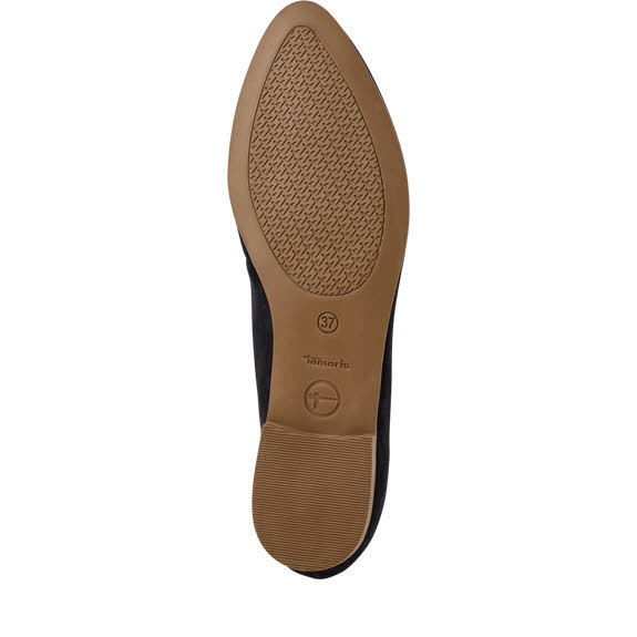 Tamaris Damen Ballerina dunkelblau
