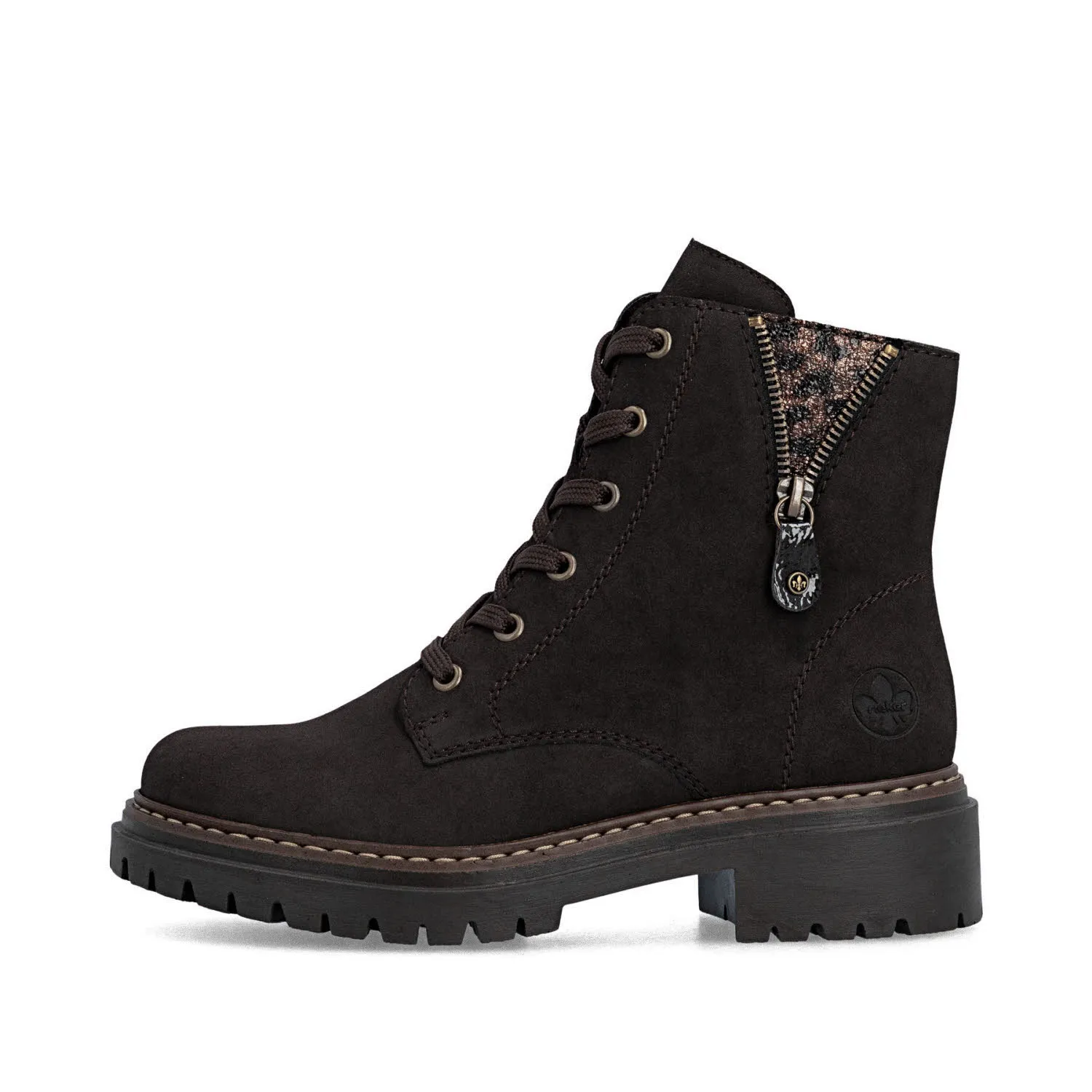 Rieker Damen Stiefelette braun