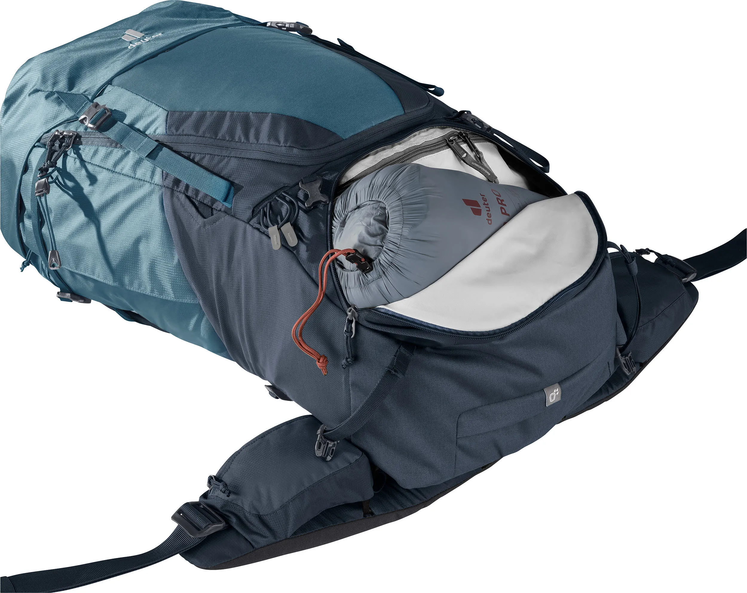 Deuter Futura Air Trek 60+10 Rucksack Trekkingrucksack grau