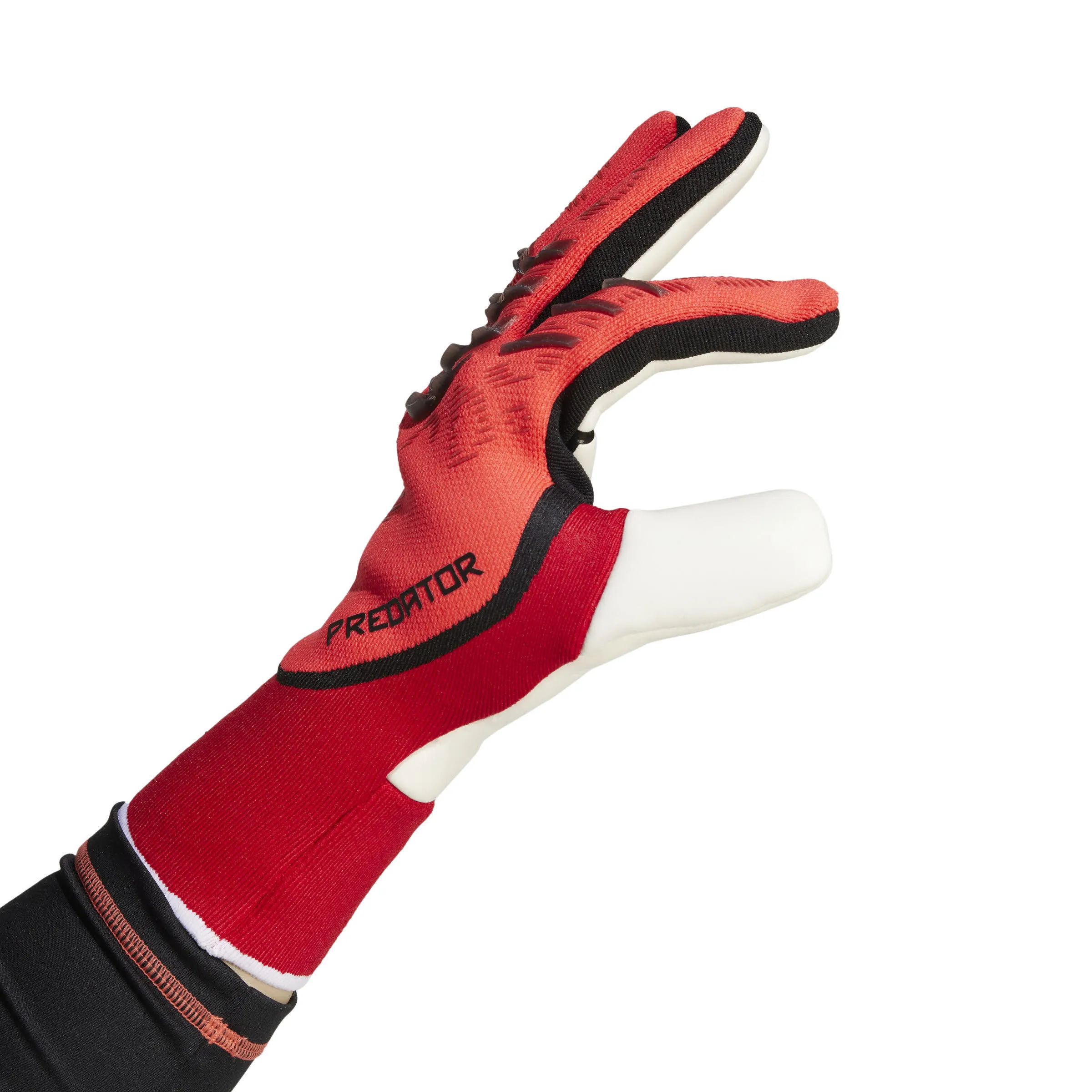 adidas PREDATOR PRO GLOVES Unisex Torwarthandschuhe rot/schwarz/weiß