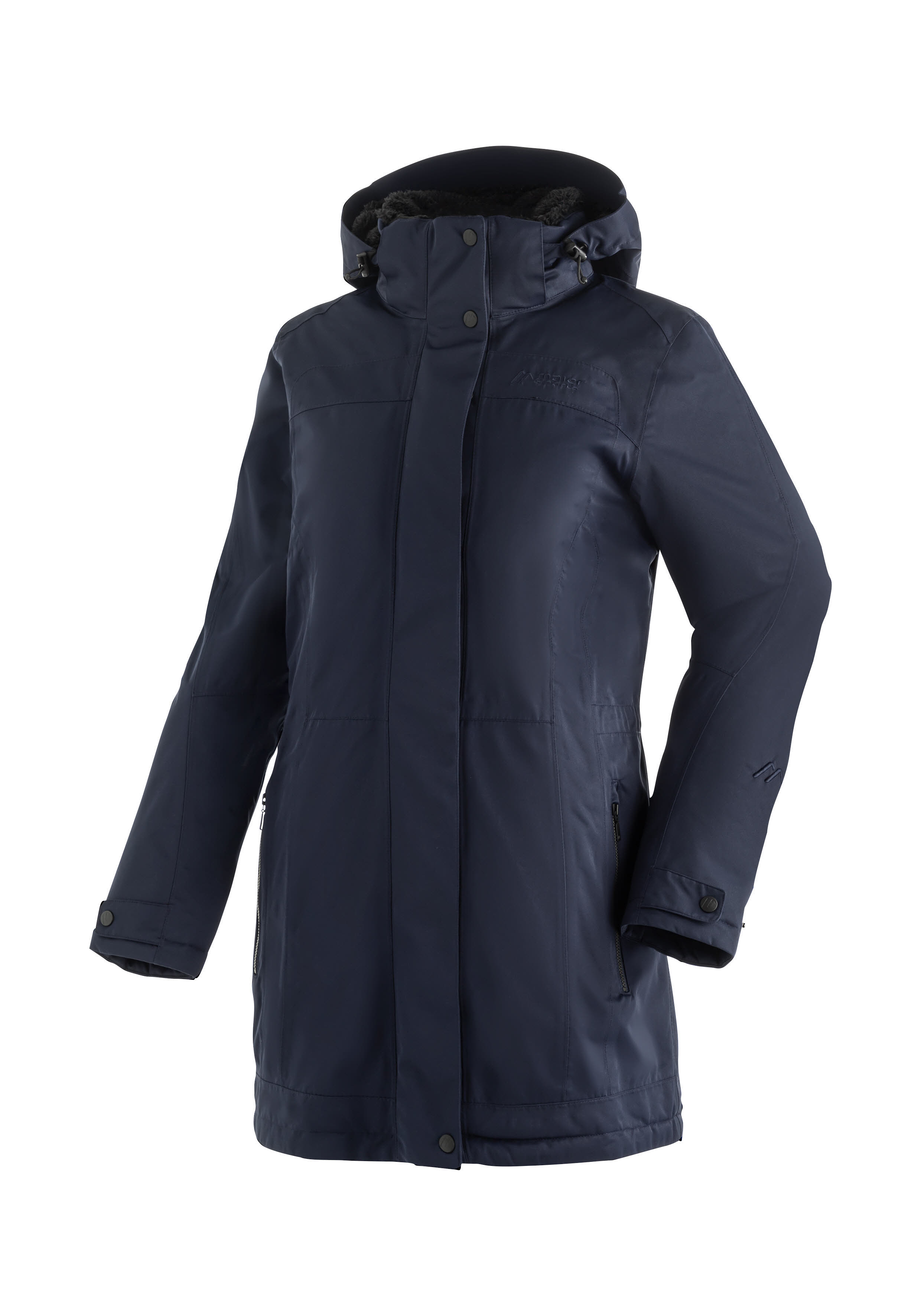 Maier Sports Lisa 2.1 Damen Mantel Freizeitmantel blau