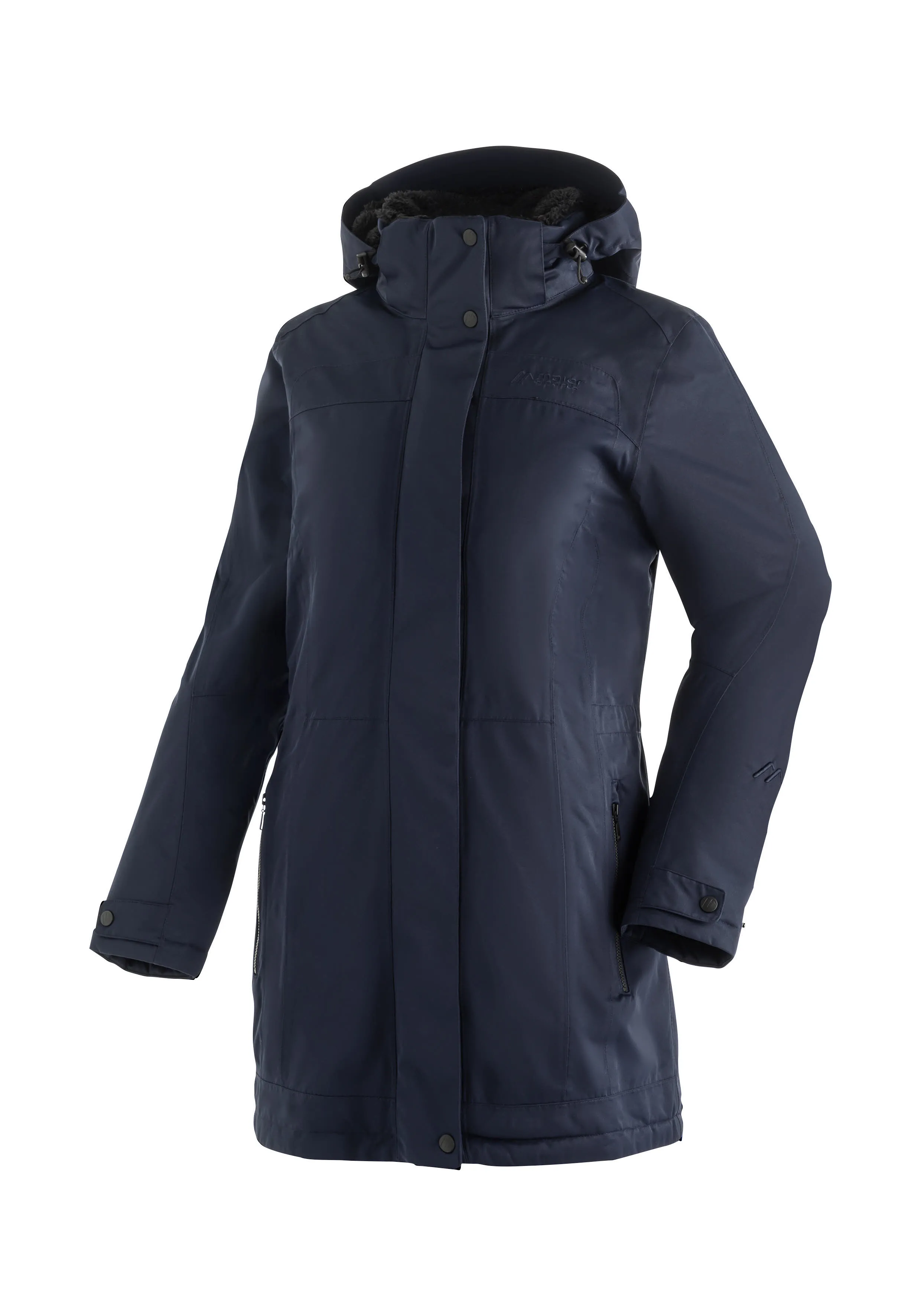 Maier Sports Lisa 2.1 Damen Mantel Freizeitmantel blau