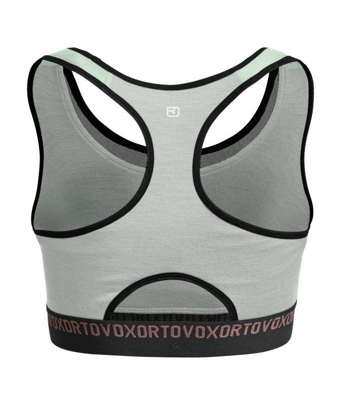 Ortovox 185 ROCK’N’WOOL SPORT TO Damen Sport-BH green acid