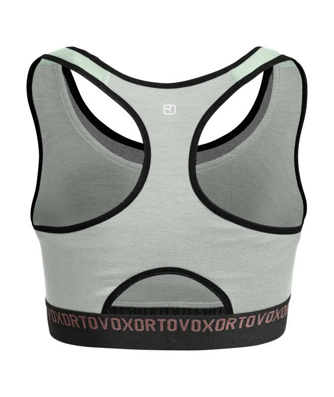 Ortovox 185 ROCK’N’WOOL SPORT TO Damen Sport-BH green acid