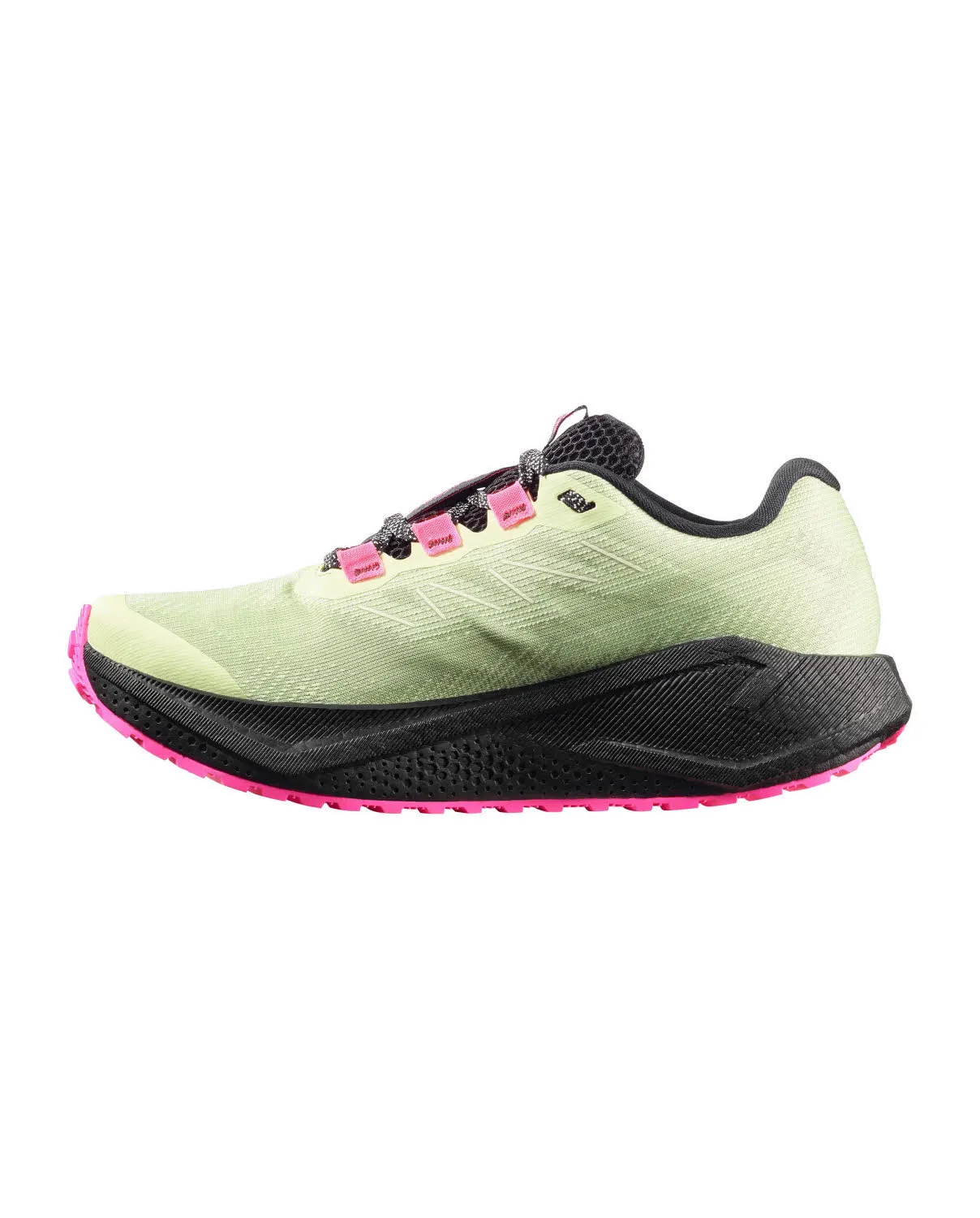 Salomon AERO BLAZE 3 GRVL GTX Damen Laufschuhe Joggingschuhe grün/pink/schwarz