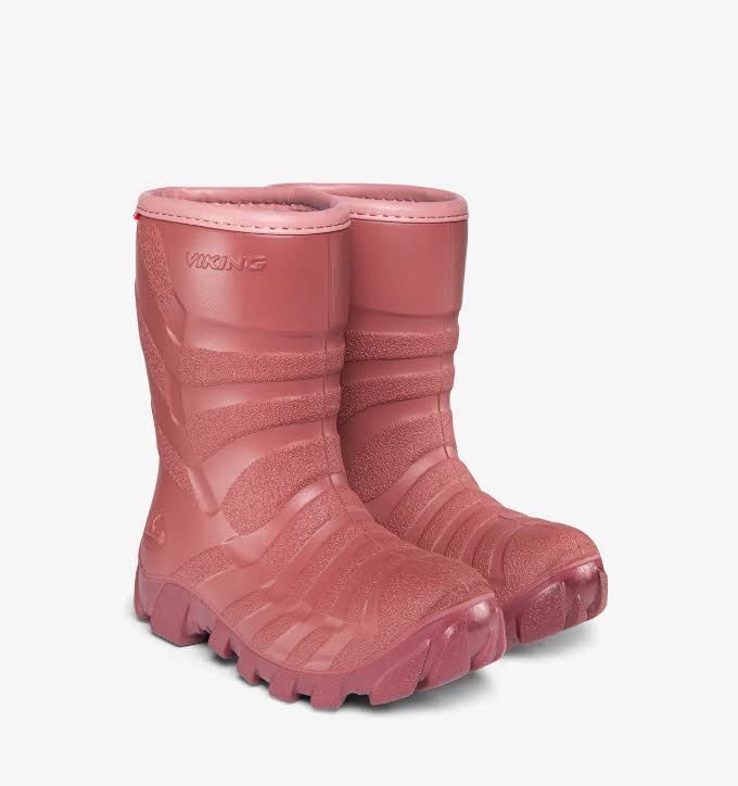 Viking Ultra Warm Pink/Light Pink Thermo Boot Gummistiefel Kinder pink