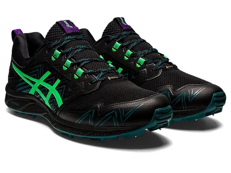 ASICS GEL-FUJISETSU 3 GTX Herren Trailrunningschuhe Laufschuhe schwarz/grün