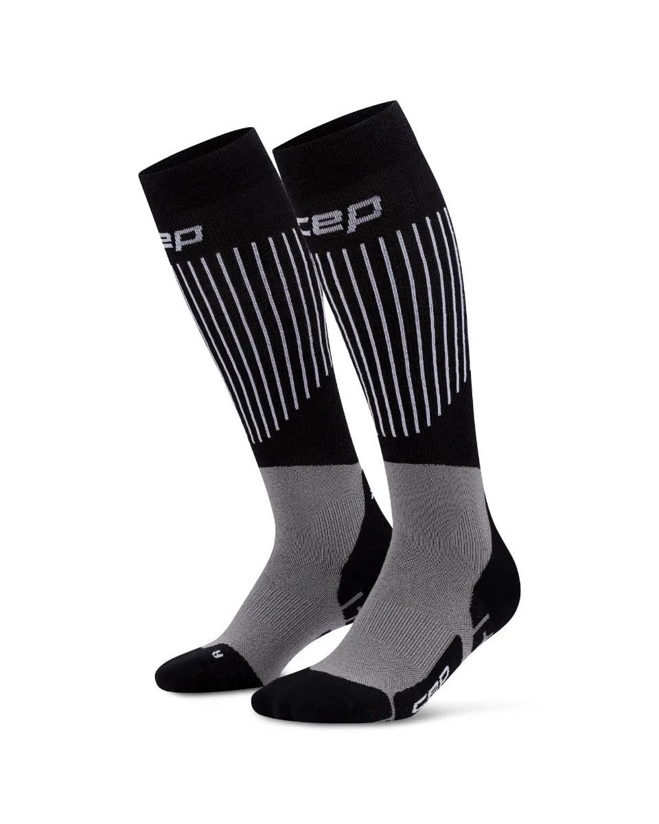 CEP Ski Ultralight Socks Tall 3.0 Herren Skisocken black/grey