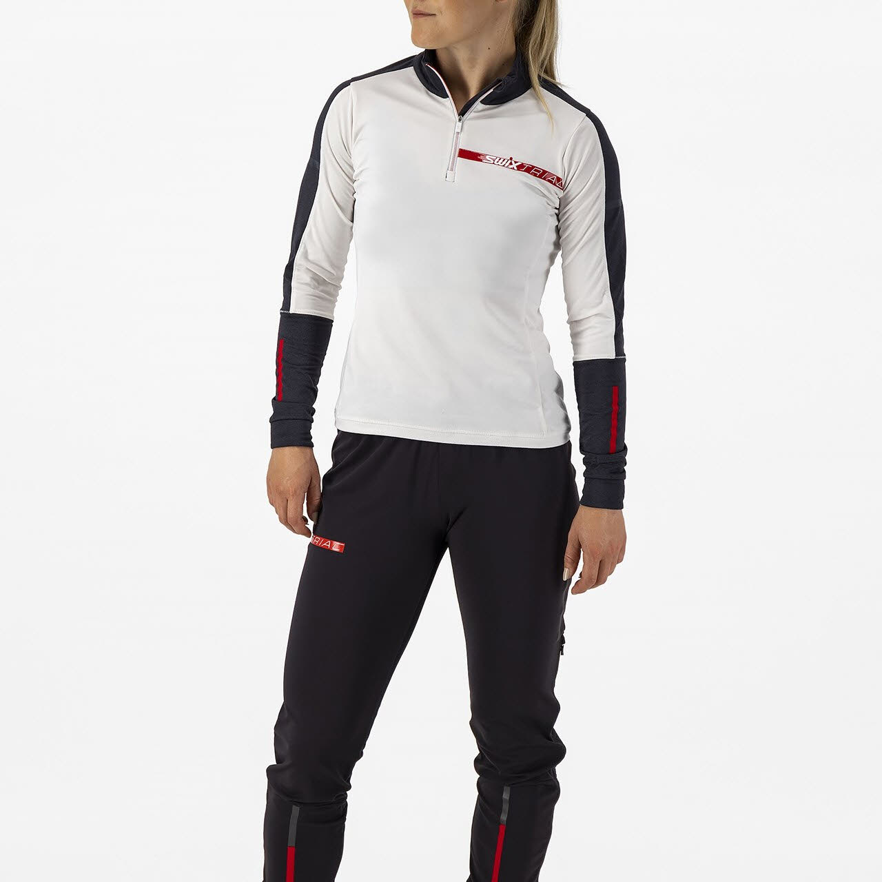 Swix DA Swix Triac NTS Damen Skirolli Langarm atmungsaktiv Komfort Sport Freizeit weiß NEU