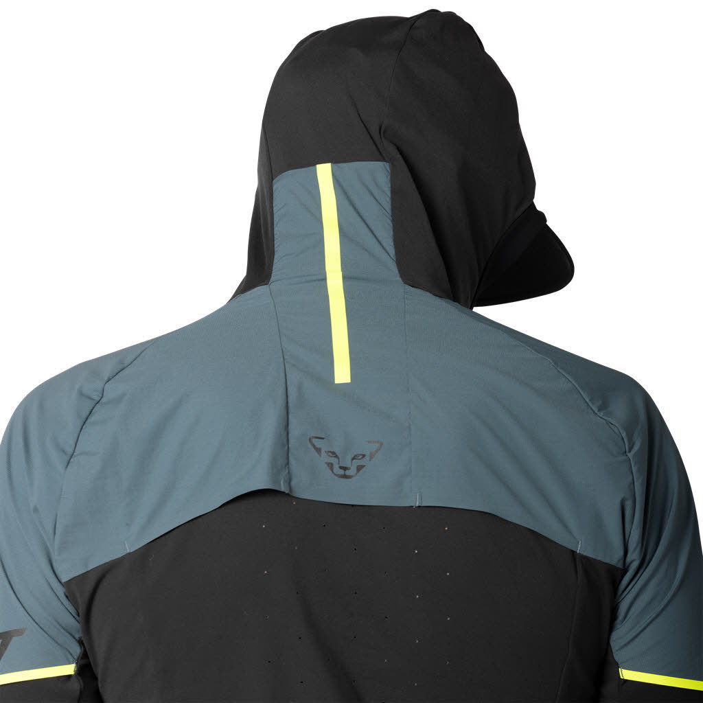 Dynafit Alpine Hybrid Herren Wanderjacke Laufjacke grau