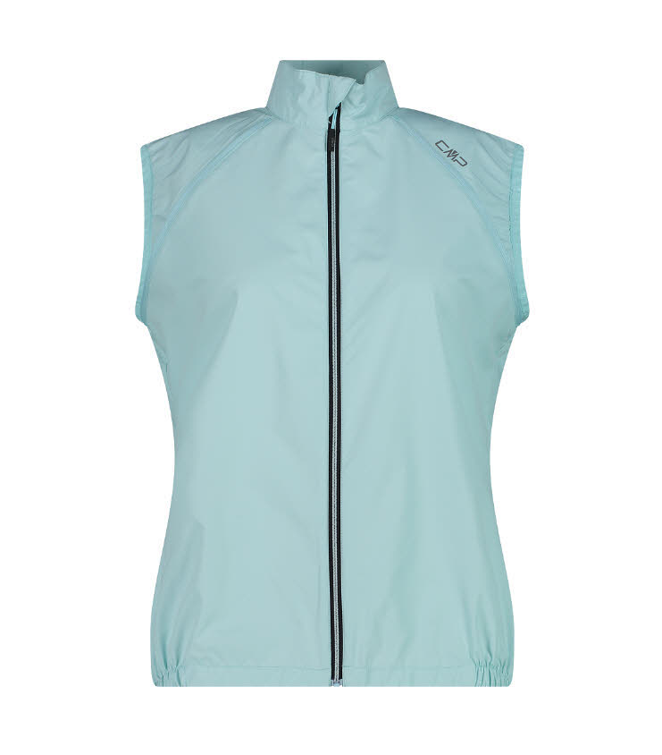 CMP JACKET WITH DETACHABLE SLEEVES Radjacke Radweste Damen hellblau