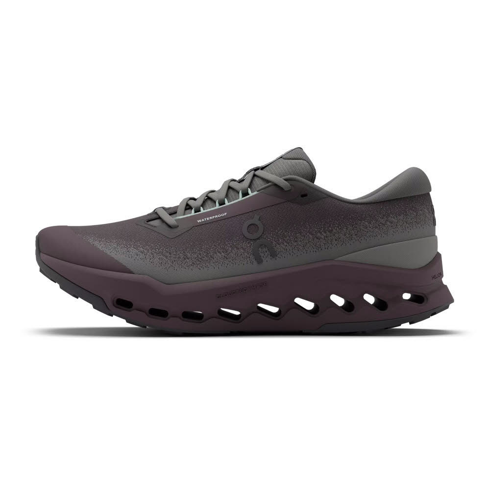 ON CLOUDSURFER TRAIL 2 WP Damen Laufschuhe Trailrunningschuhe wasserdicht dunkellila