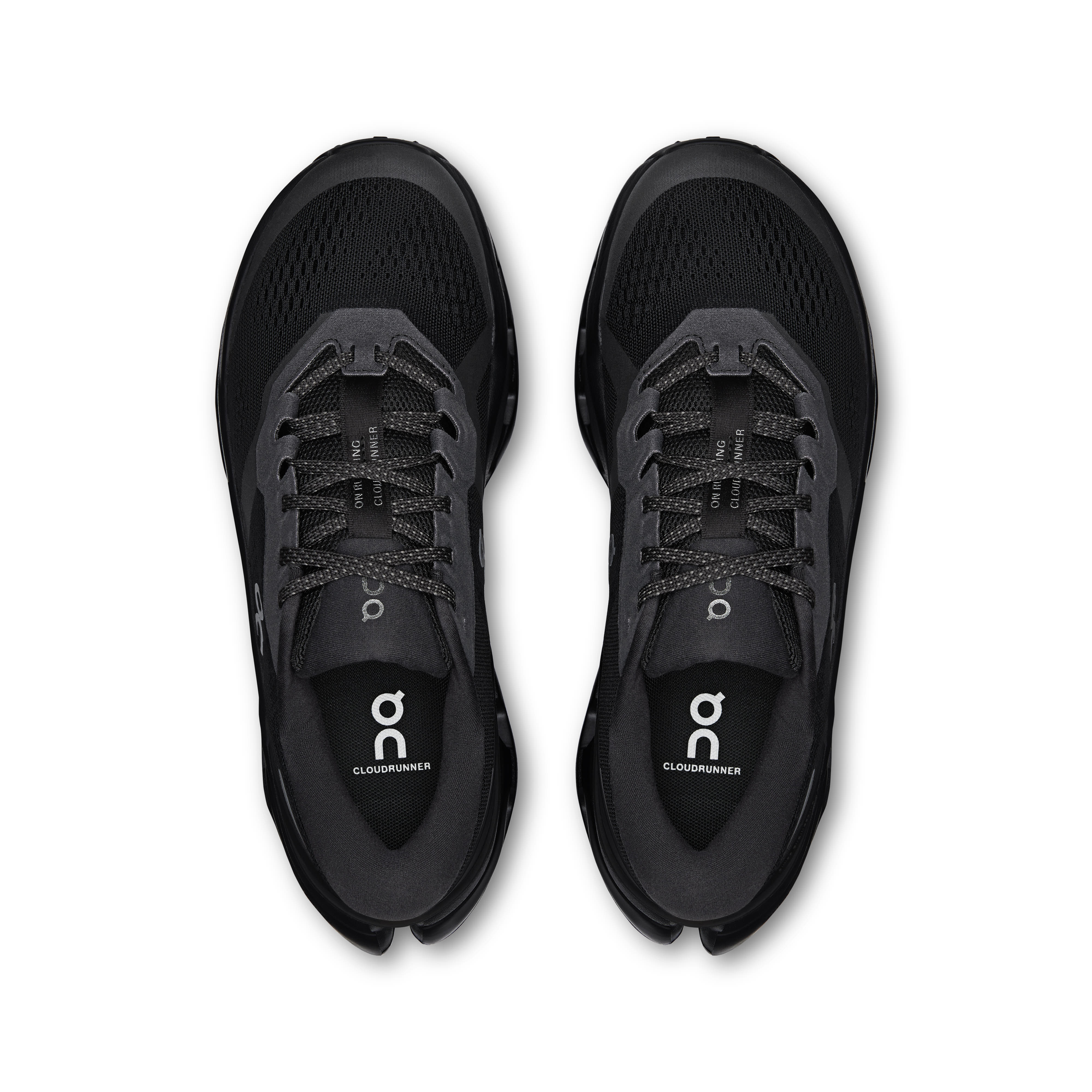 ON CLOUDRUNNER 3 WIDE Herren Laufschuhe Joggingschuhe black/black
