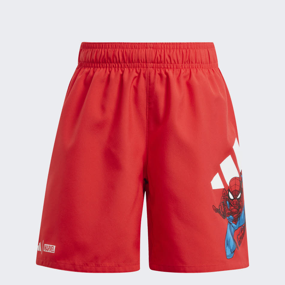 adidas ADIDAS X MARVEL SPIDER-MAN 5-INCH Kinder Badeshorts rot