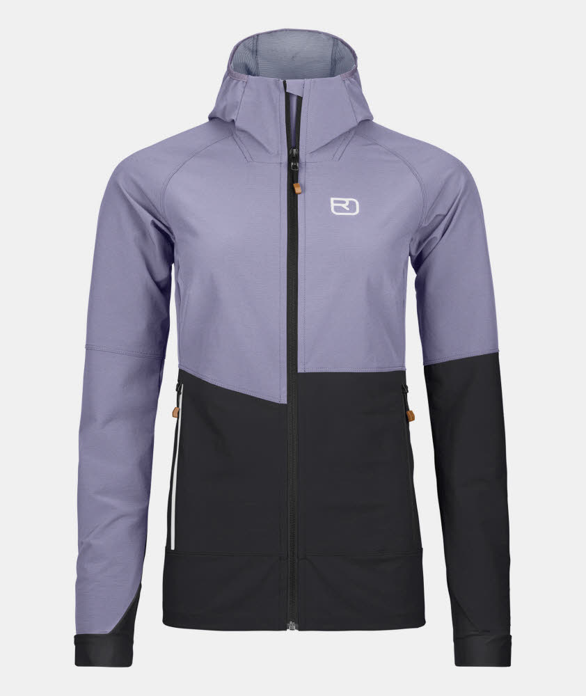 ORTOVOX PUNTA BERRINO HOODED JACKET Damen Softshell-Jacke lila