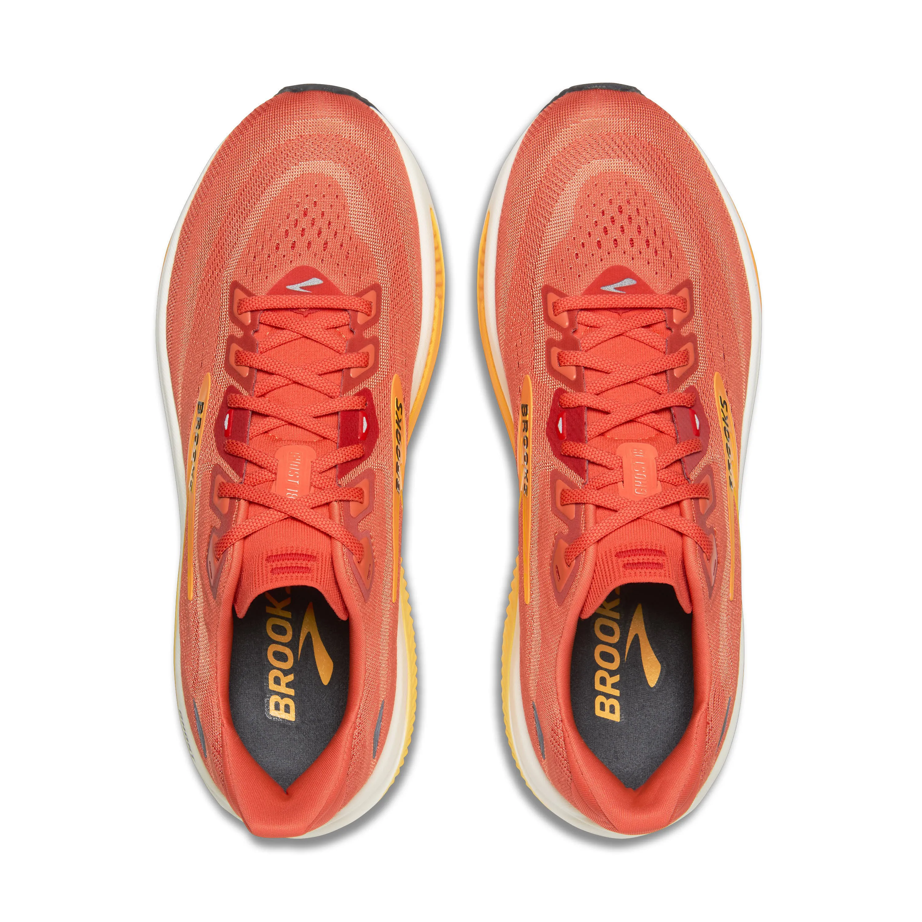 Brooks Ghost 18 Herren Laufschuhe Joggingschuhe orange