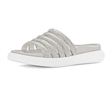 Gabor Damen Strass HT Pantolette silber