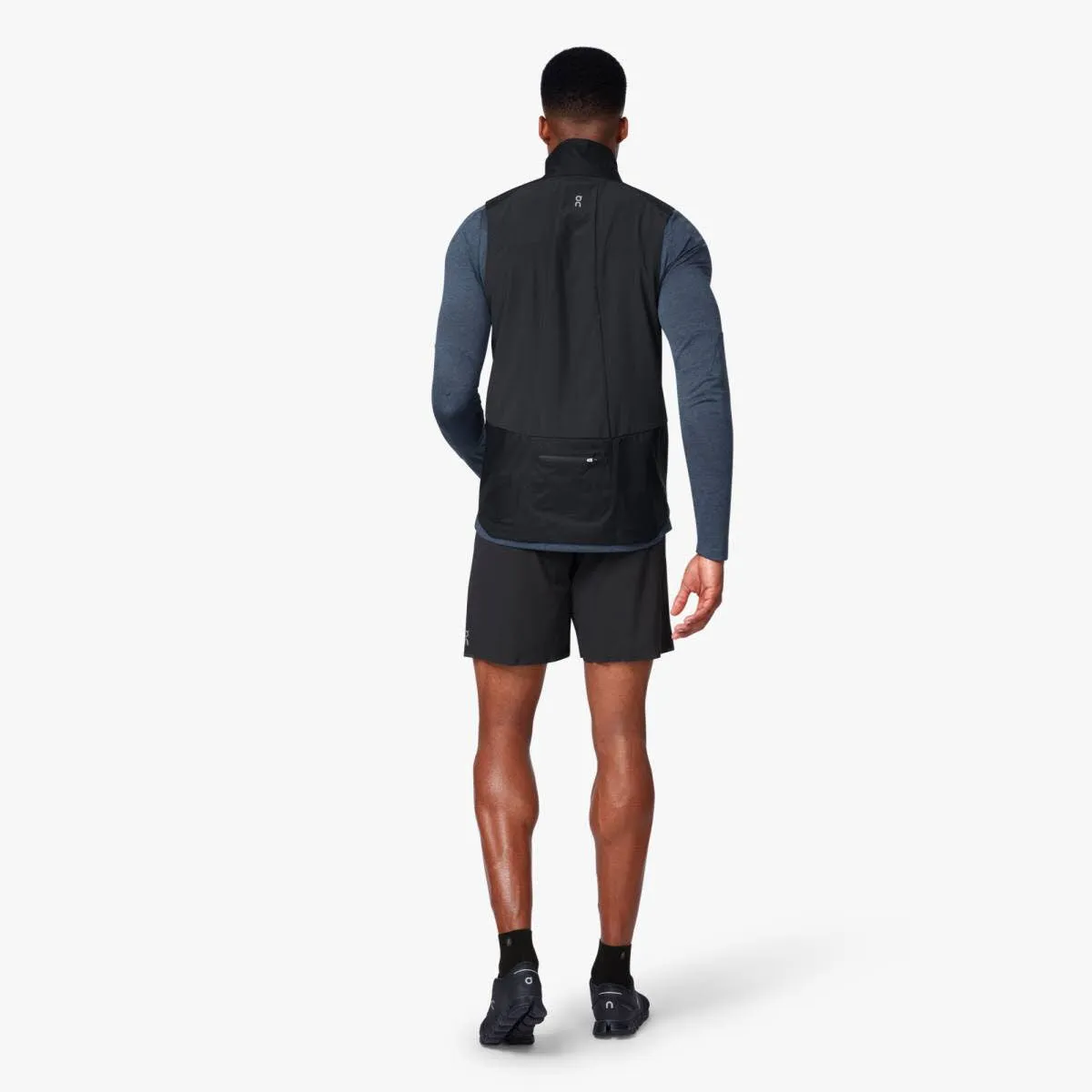 ON Weather Vest Herren Weste ärmellos wetterfest Funktionsweste schwarz NEU