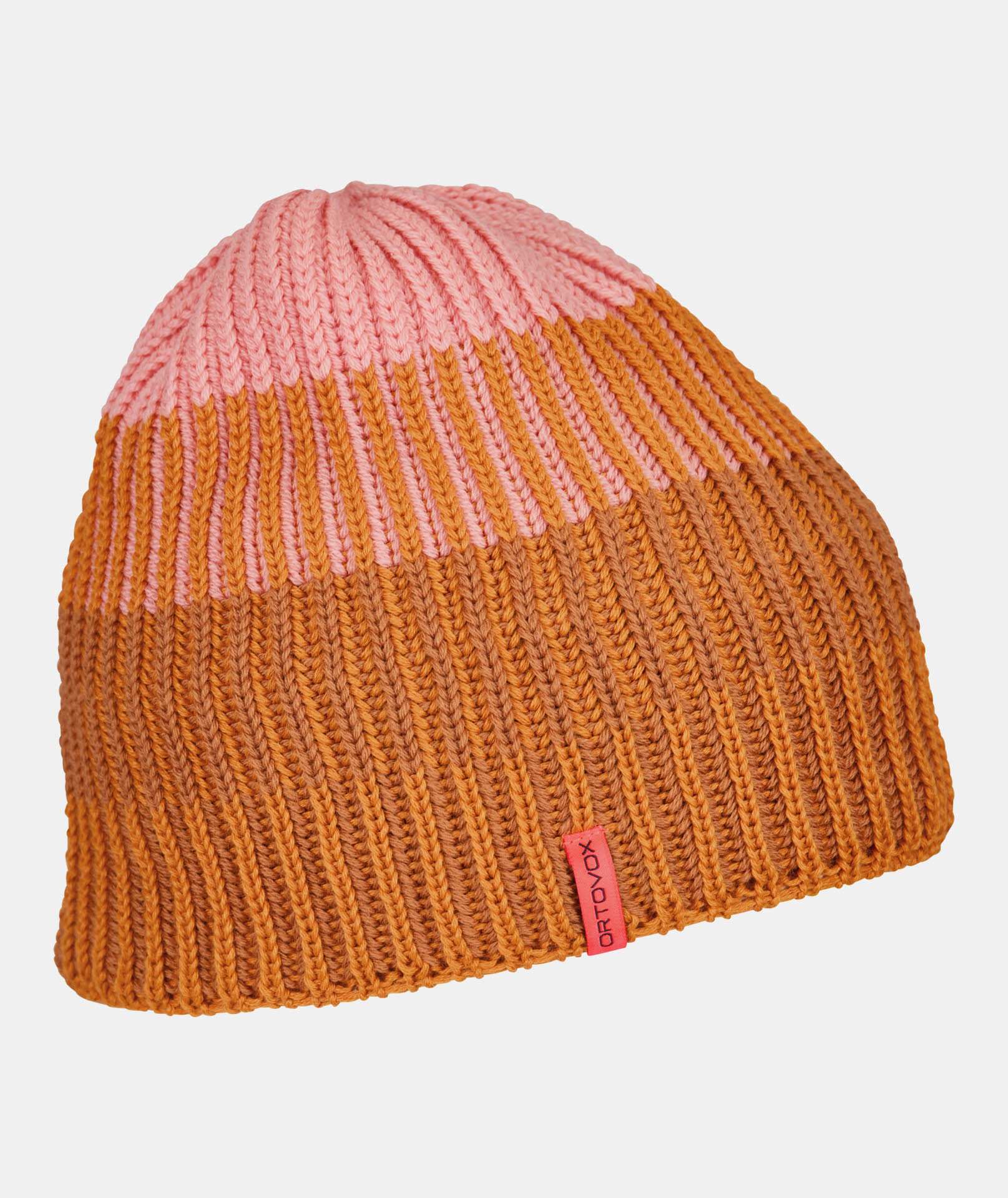 Ortovox DEEP KNIT BEANIE Mütze Funktionsmütze Unisex orange rosa
