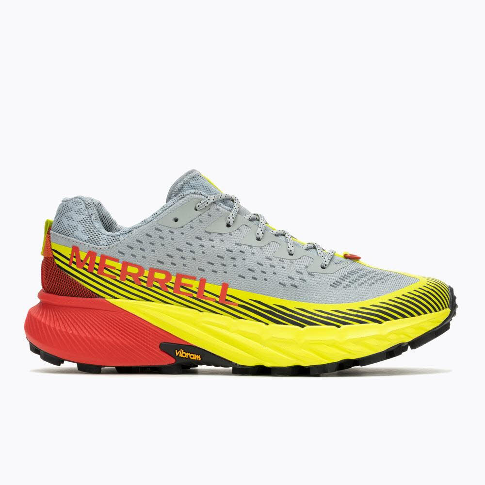 Merrell HE Agility Peak 5 Laufschuh Trailrunning Herren grau gelb