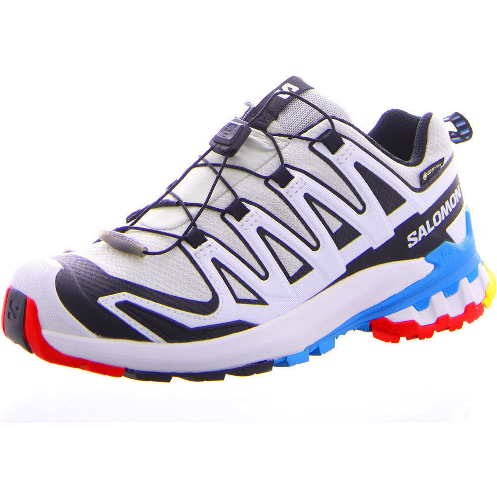 Salomon XA PRO 3D V9 Damen Wanderschuhe Walkingschuhe wasserdicht weiß