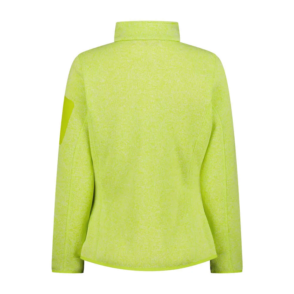 CMP WOMAN JACKET Damen Fleecejacke grün