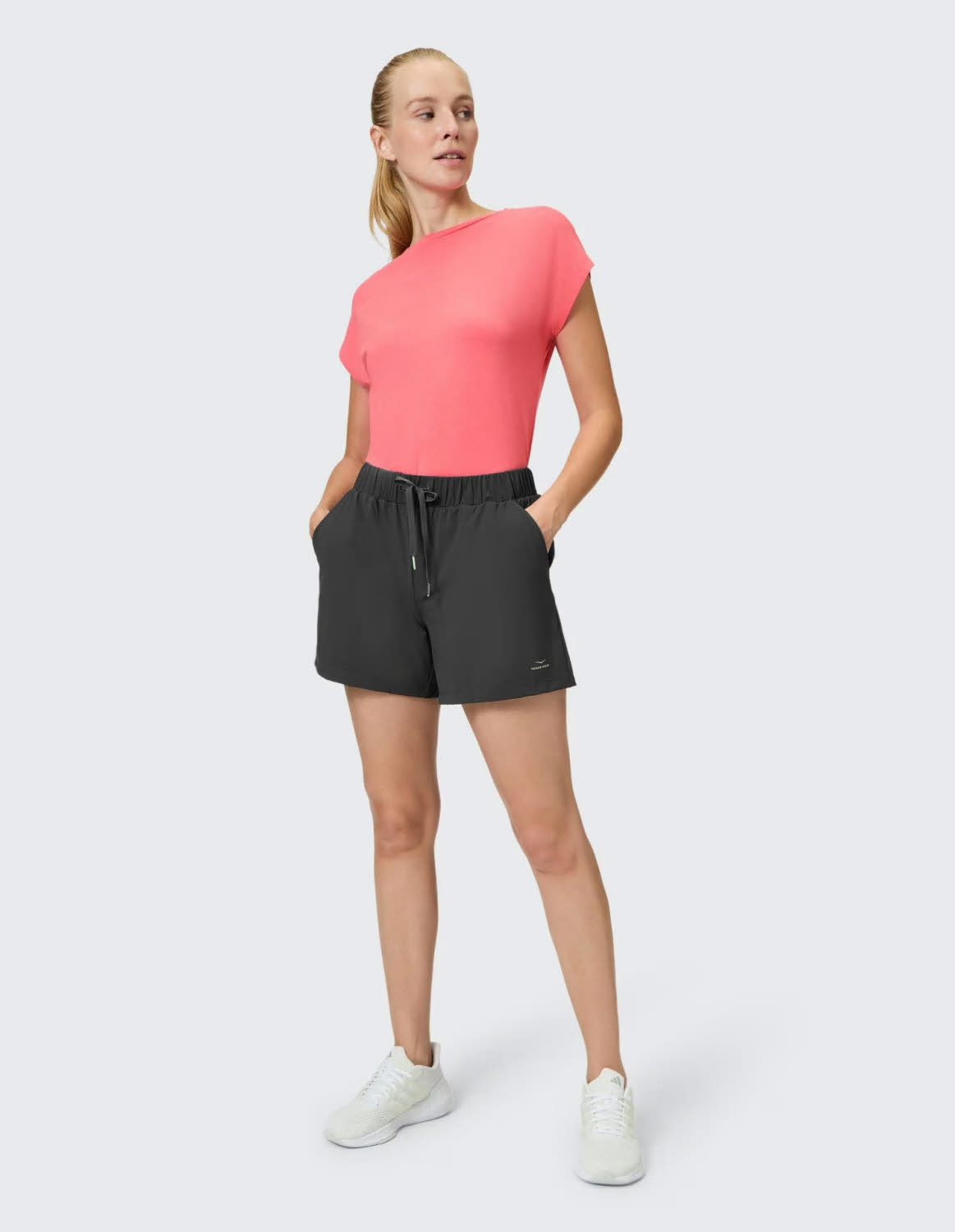 Venice Beach TILLY Damen Shorts Sport-Shorts Hose kurz anthracite