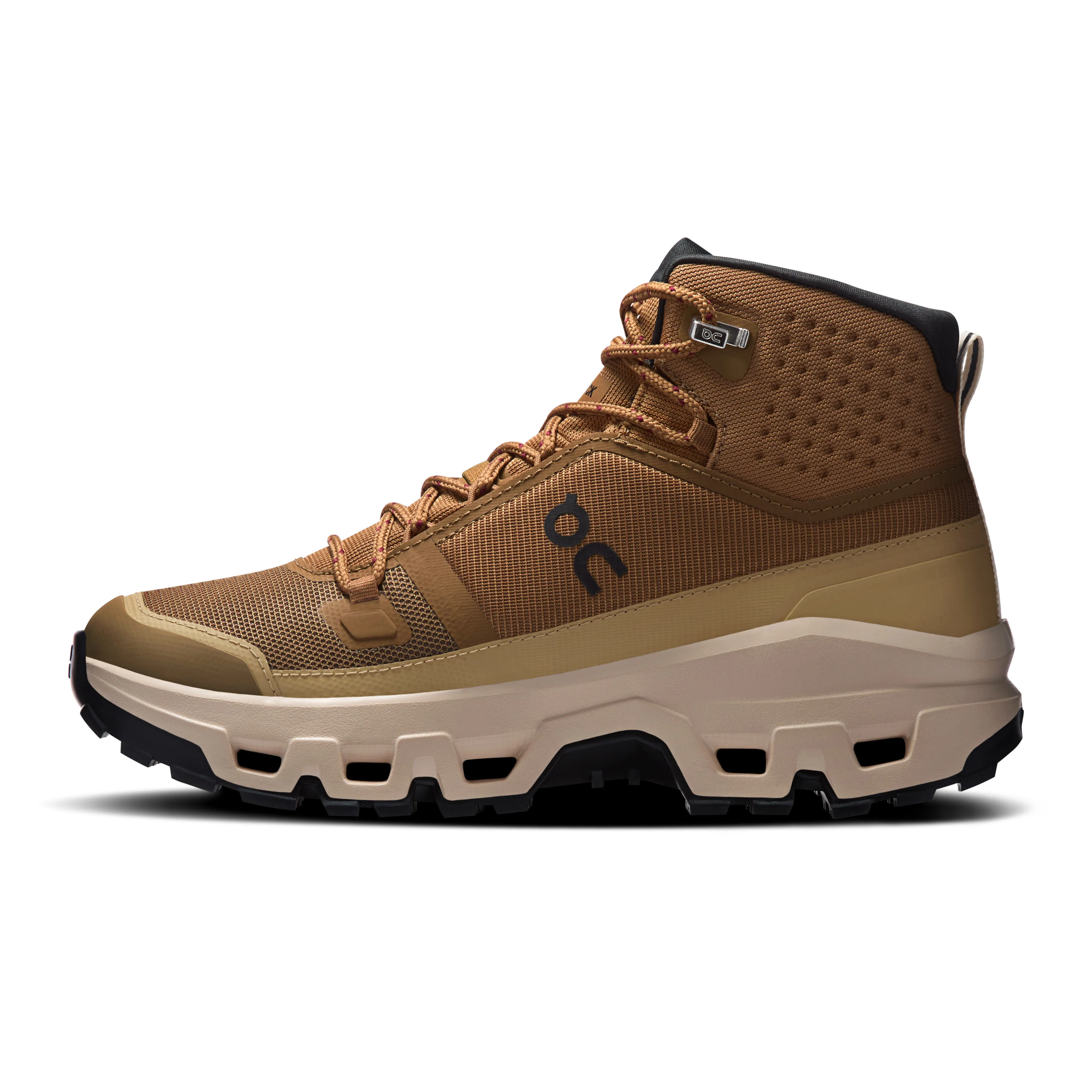 ON CLOUDROCK MID WP Damen Wanderschuhe Trekkingschuhe Mid sphinx/sand