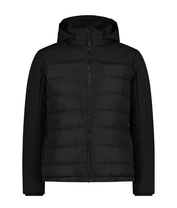 CMP Herren Kapuzenjacke Daunenjacke Herren schwarz