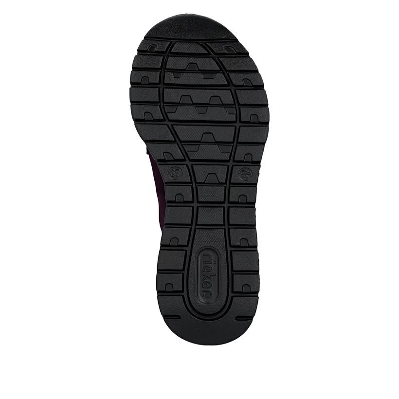 Rieker HWK Damen Halbschuhe Damen Sneaker modisch lila