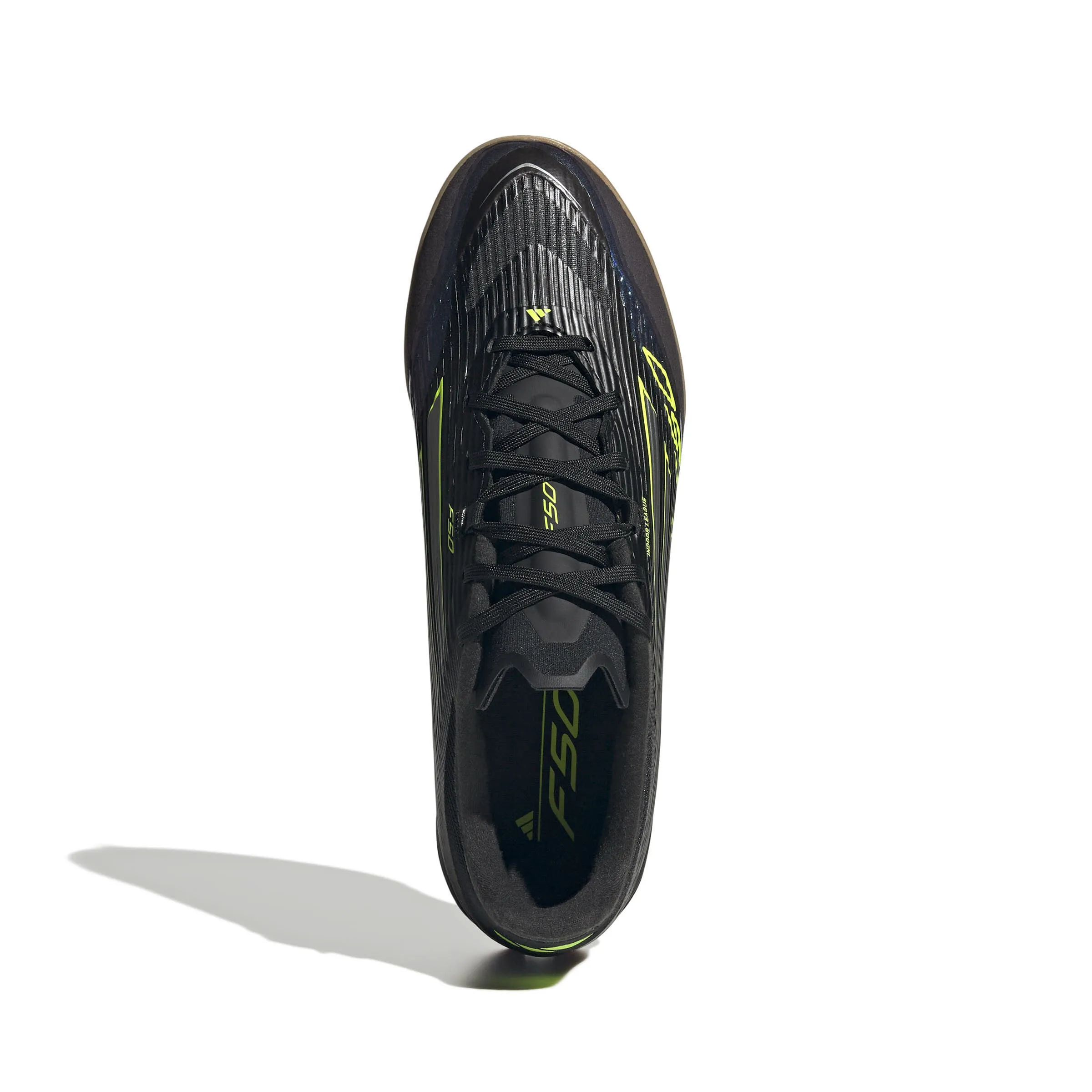 adidas F50 LEAGUE IN Unisex Fußballschuhe Hallenschuhe cblack/ironmt/luclem