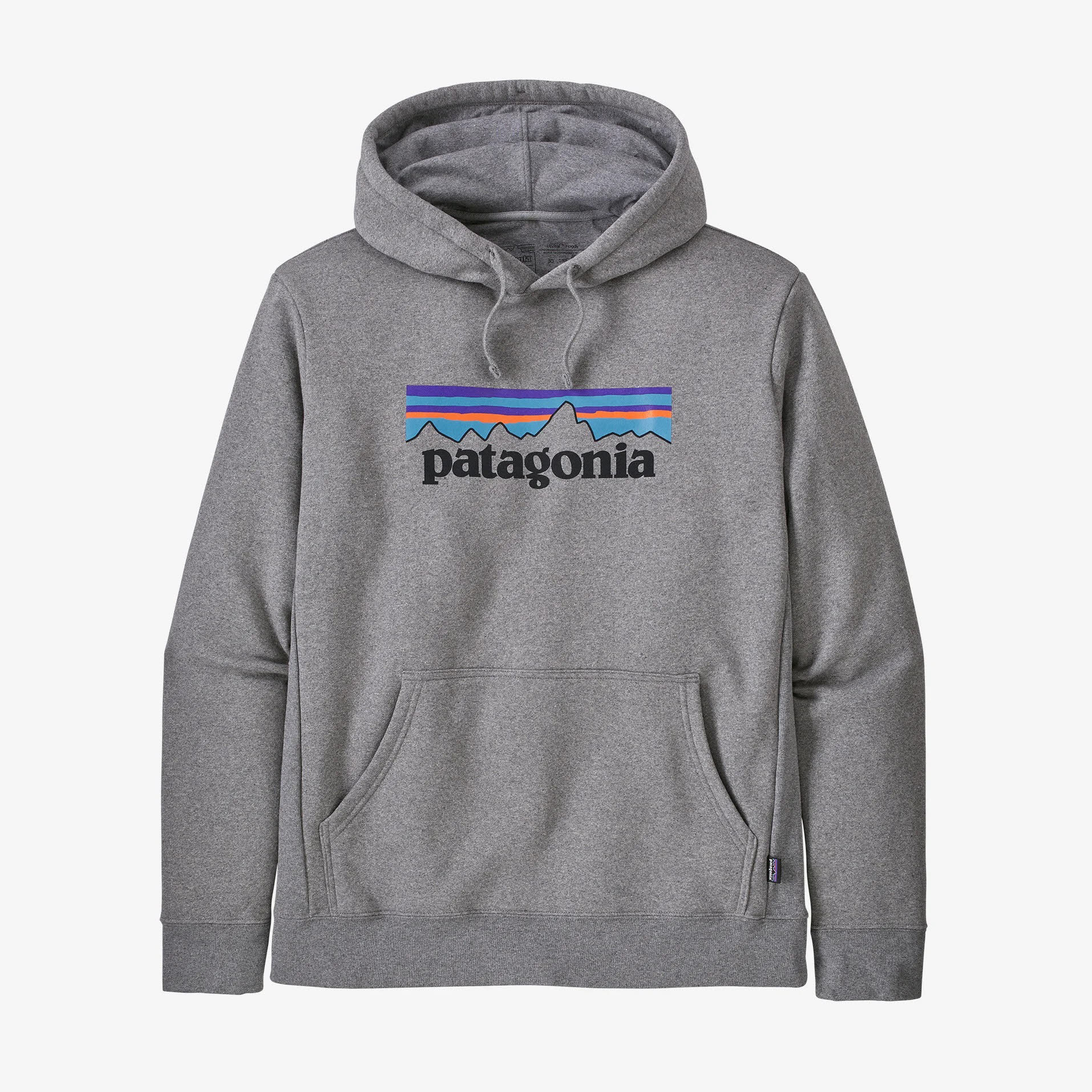 Patagonia P-6 Logo Uprisal Hoody Herren Kapuzenpullover Hoodie grau NEU