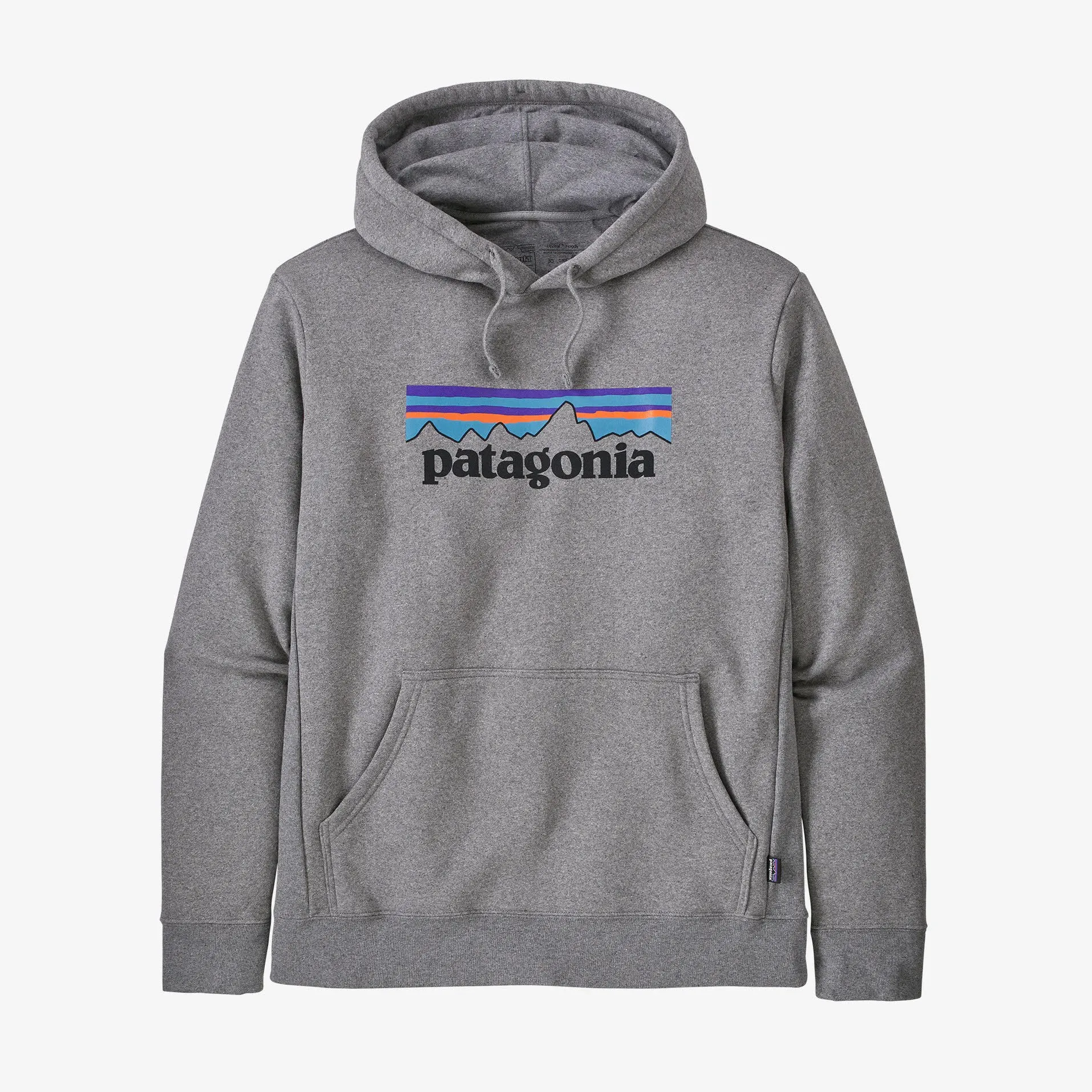 Patagonia P-6 Logo Uprisal Hoody Herren Kapuzenpullover Hoodie grau NEU