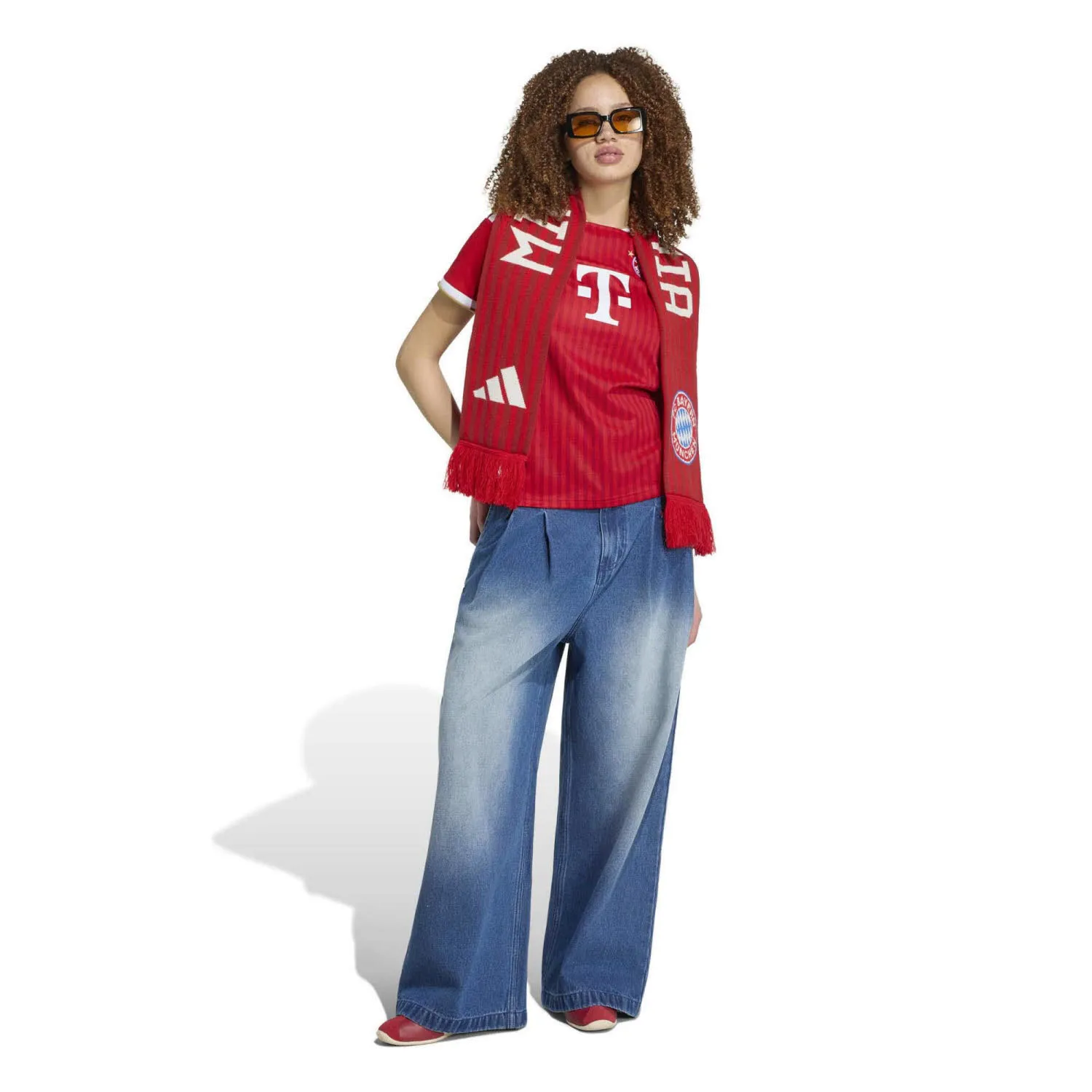 adidas FC Bayern München Heimtrikot Damen Trikot rot