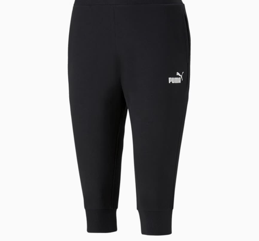 Puma ESS Capri Sweatpants TR ¾-Hose Jogginghose Damen schwarz