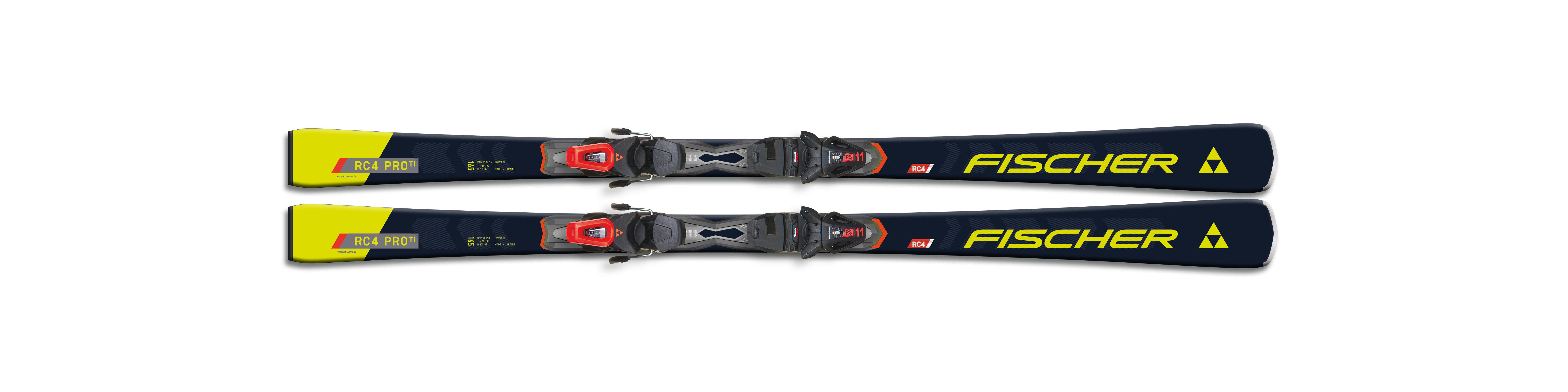 Fischer RC4 PRO TI AR + RS 11 PR Sportcarver Ski Fortgeschrittene 24/25 schwarz