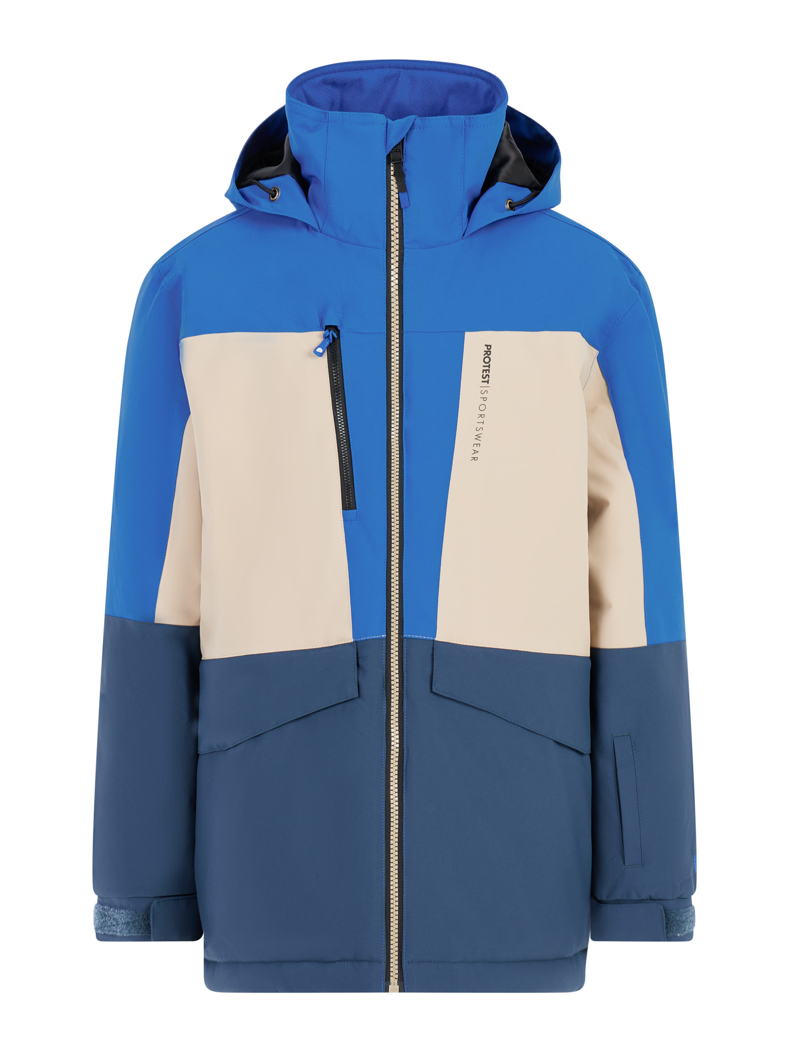 Protest Skijacke Winterjacke Jungen blau