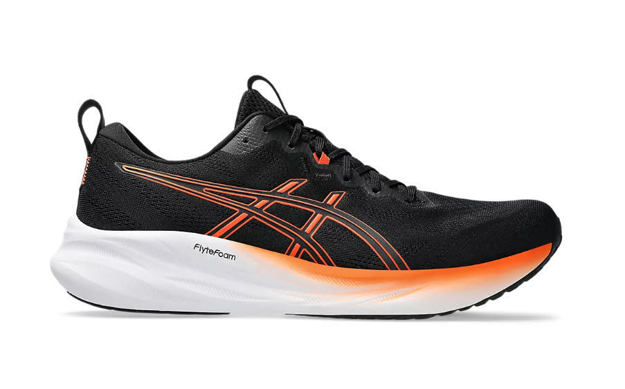 ASICS GEL-PULSE 16 Laufschuh Joggingschuh Herren schwarz orange