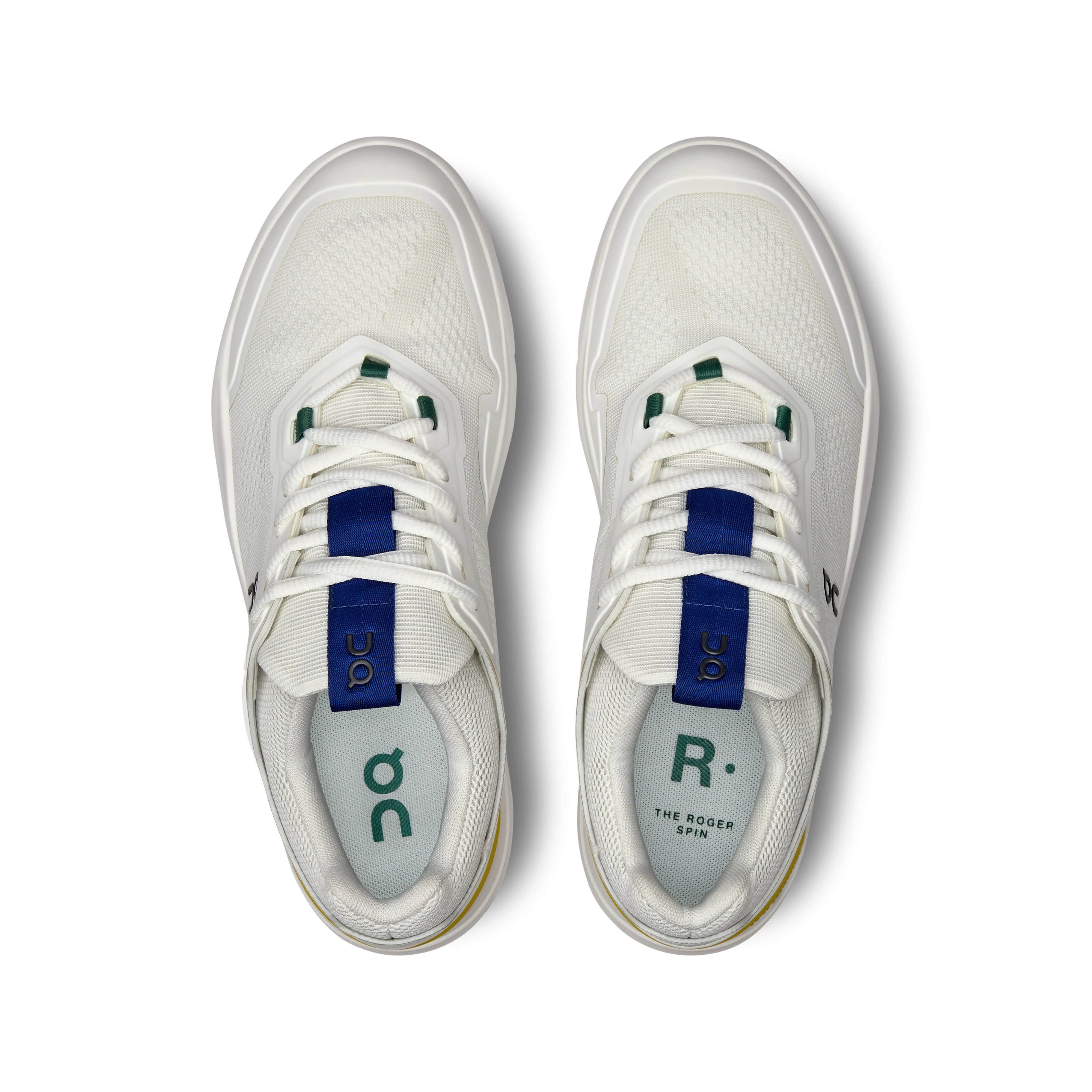 ON THE ROGER SPIN Damen Sneaker Low Freizeitschuhe Alltagsschuhe UNDYED-WHITE YELLOW NEU